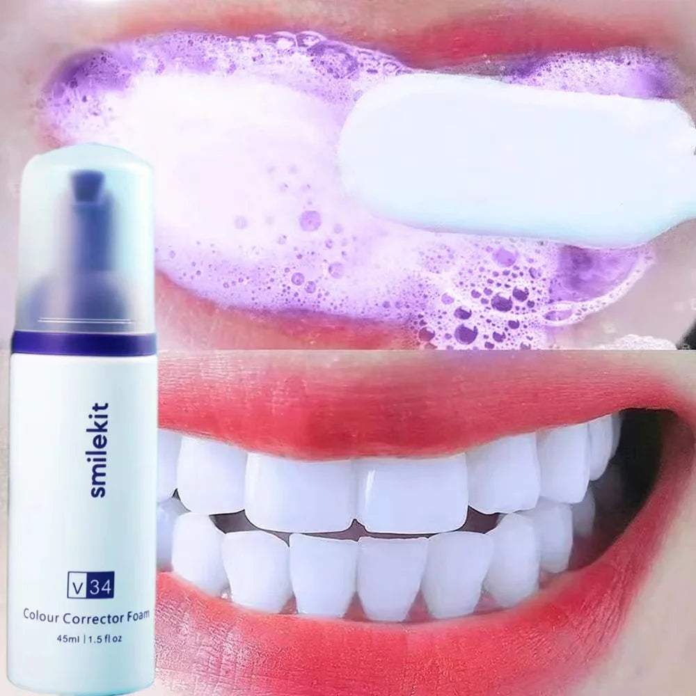 V Purple Whitening Mousse